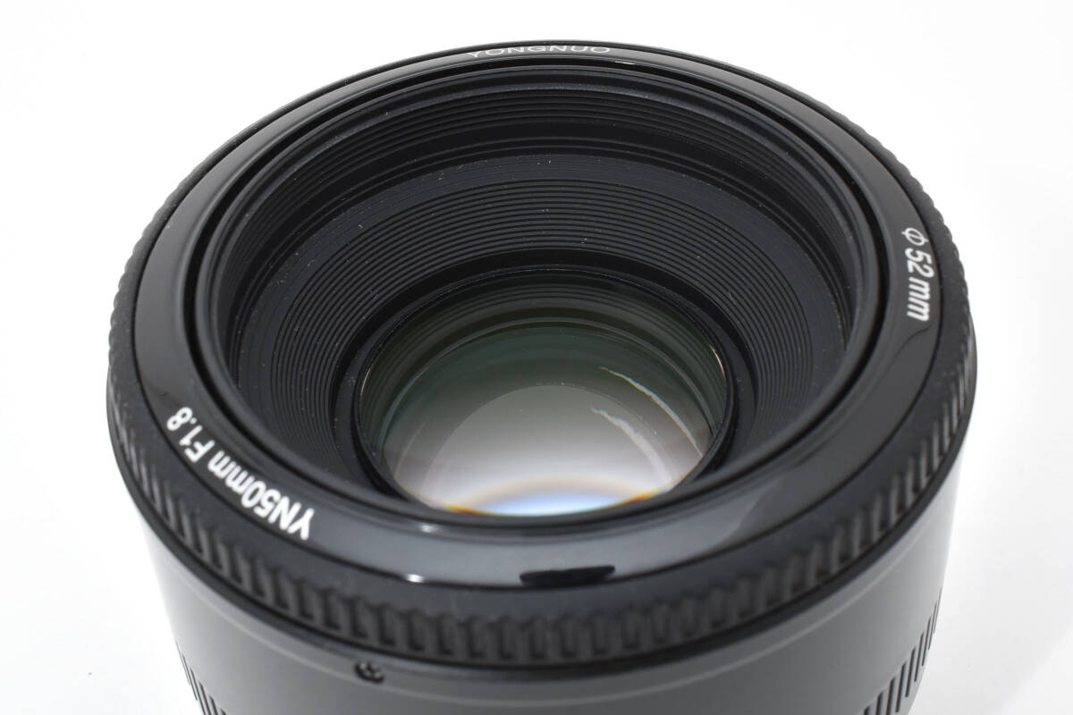 【美品】Yongnuo ヨンヌオ YN EF 50mm F1.8 AF for canon #944_画像10