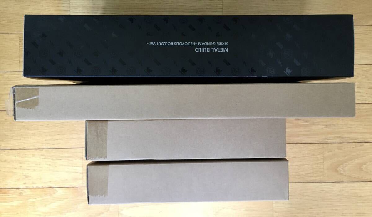 [新品/未開封/未使用] METAL BUILD ストライクガンダム ヘリオポリス ロールアウト エール ランチャー ソード ストライカー 10th Ver._画像4