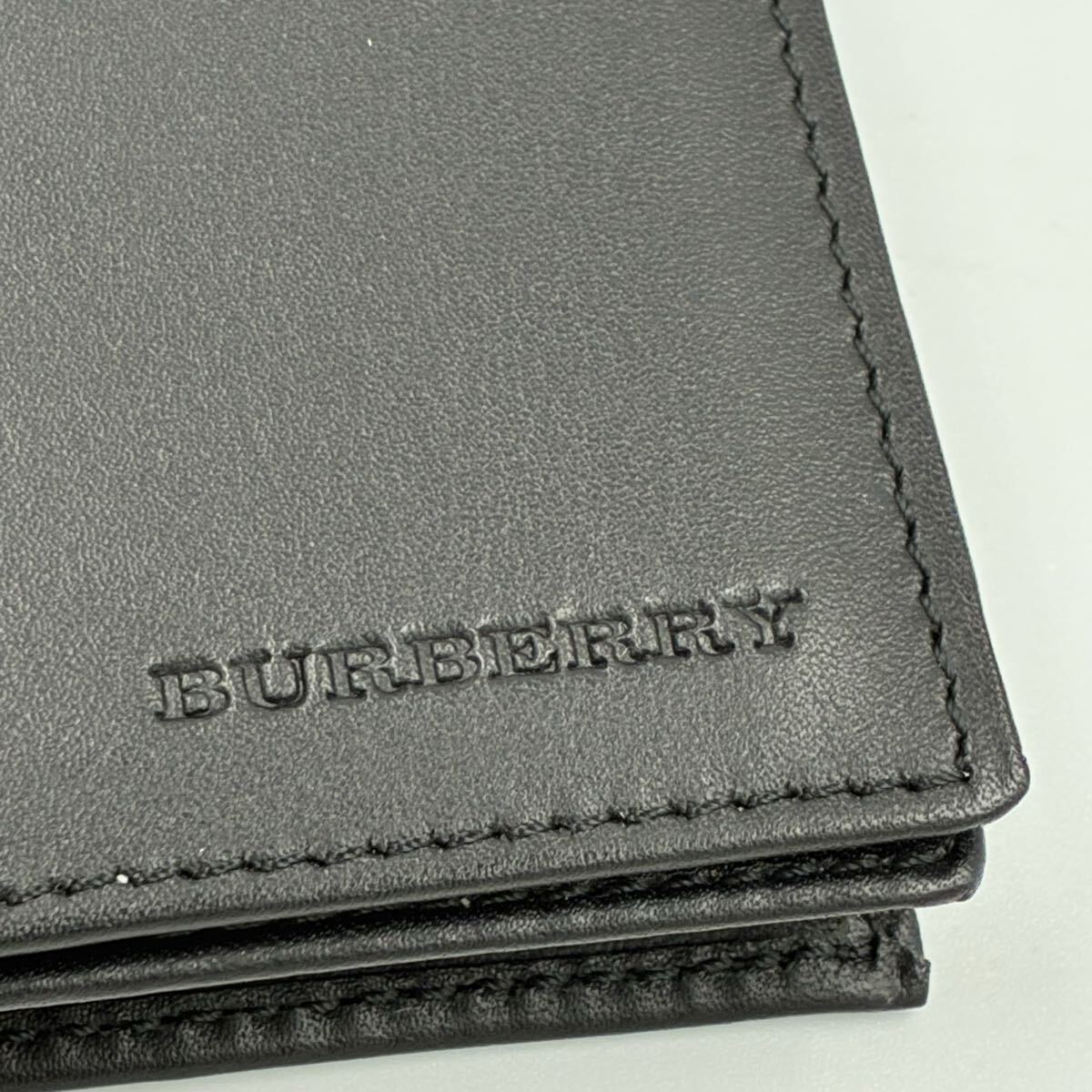 1円■極美品■バーバリー BURBERRY 名刺入れ　ブラック　メンズ　レディース　ユニセックス　_画像6