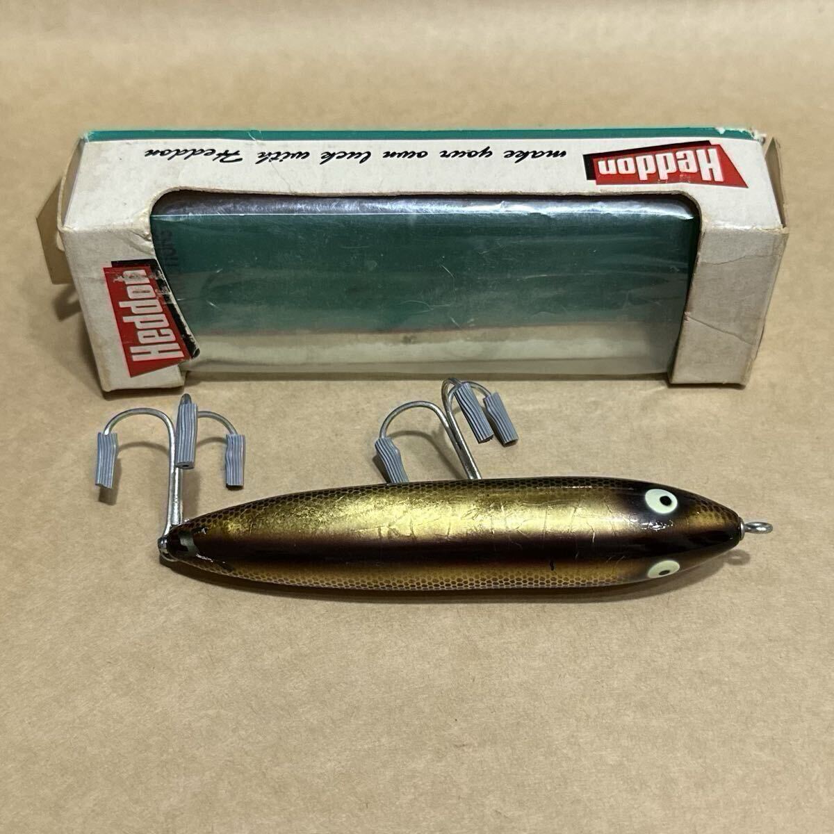 希少未使用 縦割れ吹き目 old heddon zara spook 1st オールド ヘドン ザラスプーク / fenwickフェンウィック abuアブ2500C 4600 5000 umco_画像4