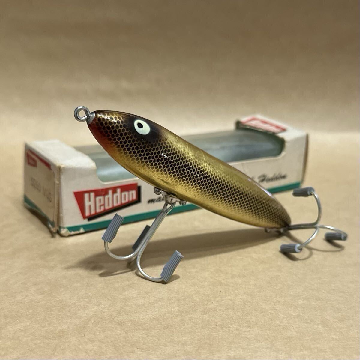 希少未使用 縦割れ吹き目 old heddon zara spook 1st オールド ヘドン ザラスプーク / fenwickフェンウィック abuアブ2500C 4600 5000 umco_画像9