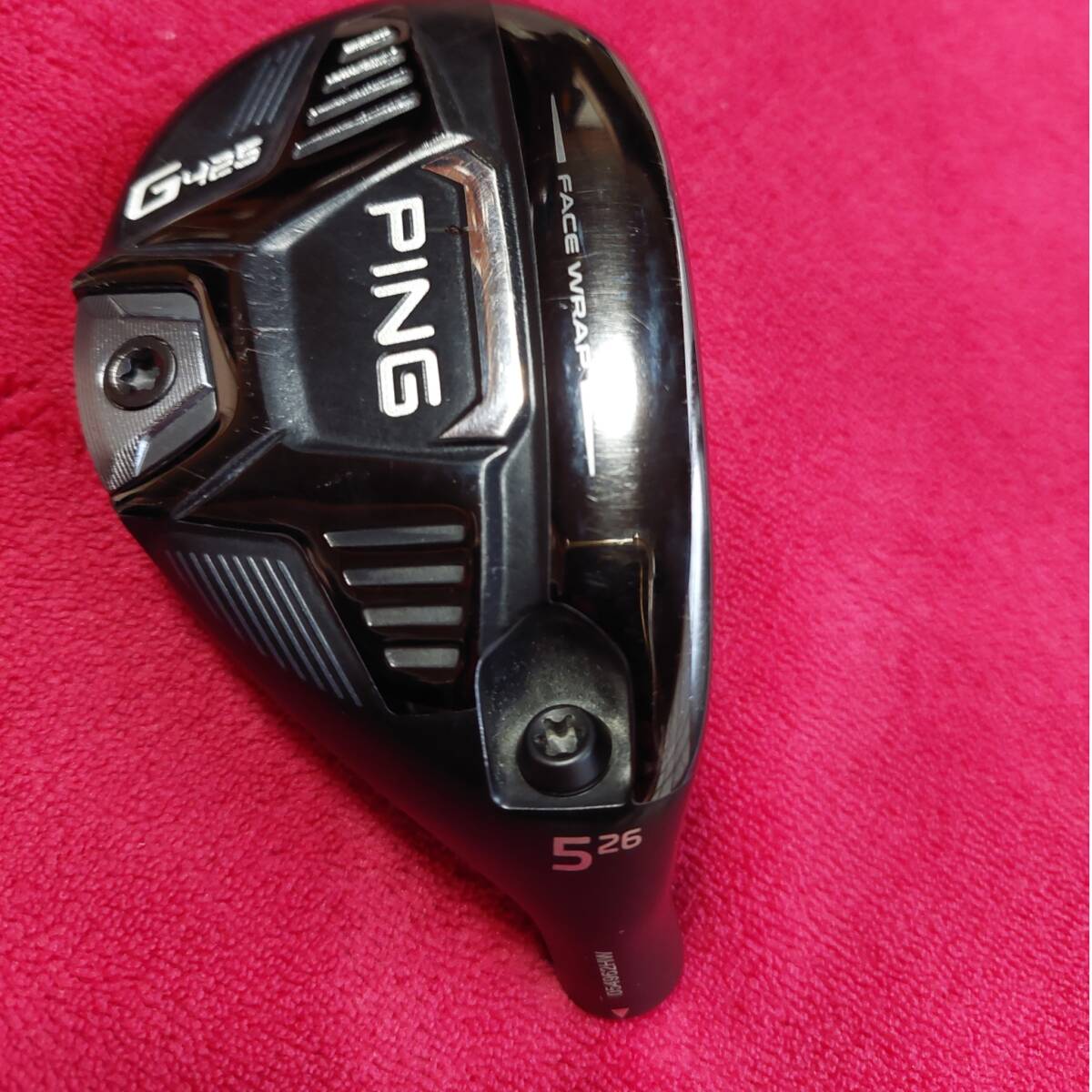 PING G425 ハイブリッド U5 26° ヘッド＋ヘッドカバー ピン ユーティリティ 5U 5H ヘッドのみ