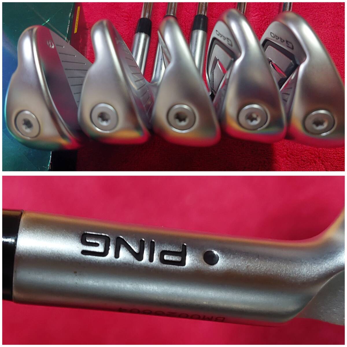 最新 ピン G440 アイアン スチールシャフト AWTブラック 3.0 LITE(S)5本(#6 #7 #8 #9 W) ライ角:ブラック標準_画像4