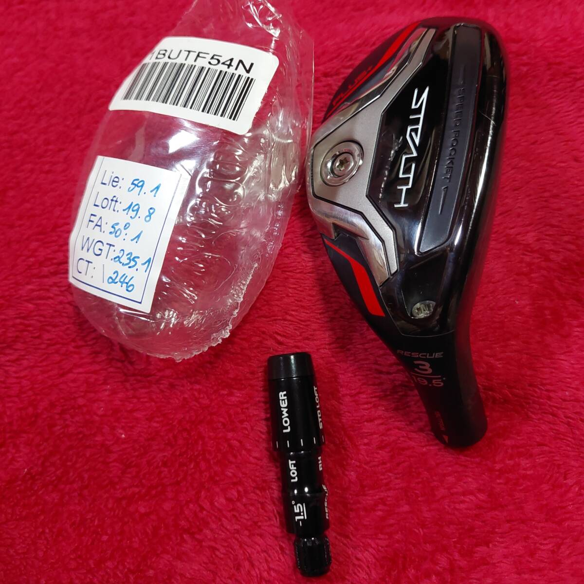 спецификация сиденье иметь TaylorMade Stealth плюс UT #3 19.5° (19.8°) Tour главный . metal рукав есть hybrid CT246  спецификация сиденье иметь TaylorMade Stealth плюс UT #3 19.5° (19.8°) Tour главный . metal рукав есть hybrid CT246