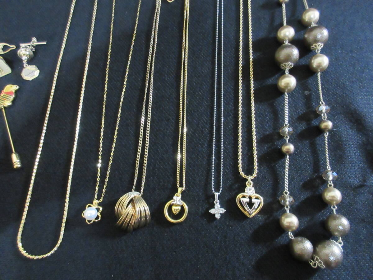 ＊100円～【美品含む】NINA RICCI/Courreges/VB/DAKS/grosse/YSL/VALENTINO/他 有名ブランド アクセサリー色々 11点セット＊K-07_画像3