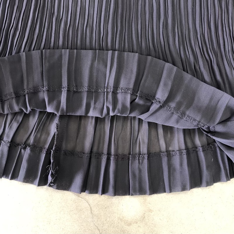 レリアン Leilian スカート プリーツスカート ロング丈 日本製 裏地付き ブラウン 17+サイズ 951823_画像6