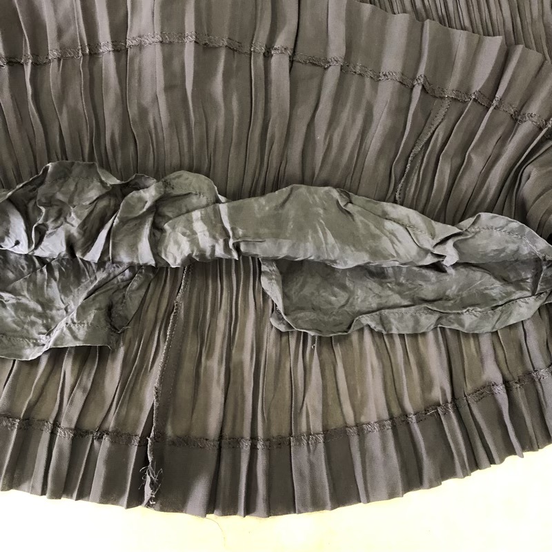 レリアン Leilian スカート プリーツスカート ロング丈 日本製 裏地付き ブラウン 17+サイズ 951823_画像7