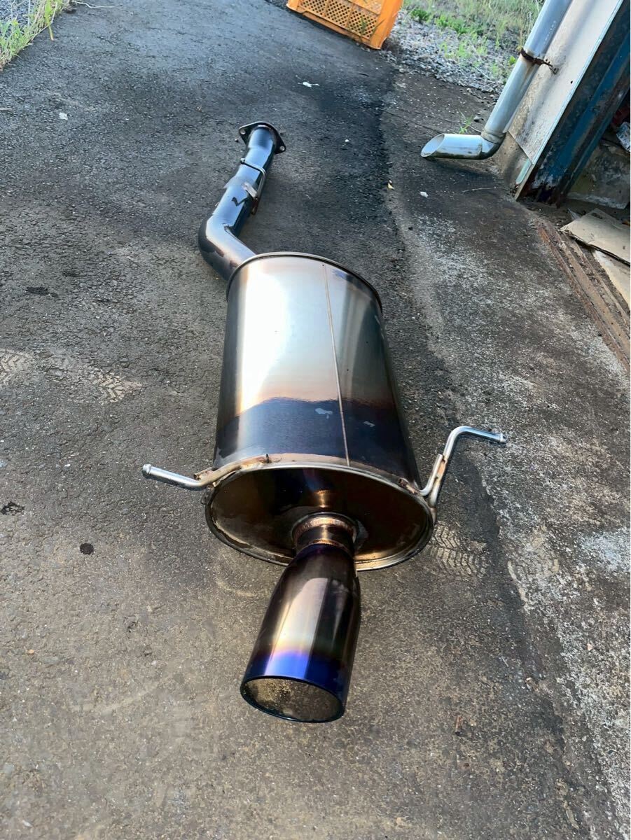 FD3S Rx7 フジツボ レガリスR 焼き色加工 マフラー 社外マフラー 車検対応 exhaust pipe_画像1