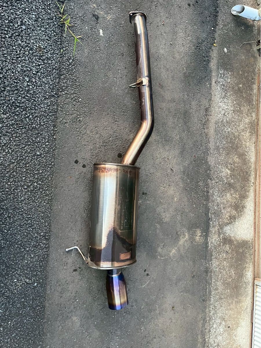 FD3S Rx7 フジツボ レガリスR 焼き色加工 マフラー 社外マフラー 車検対応 exhaust pipe_画像3