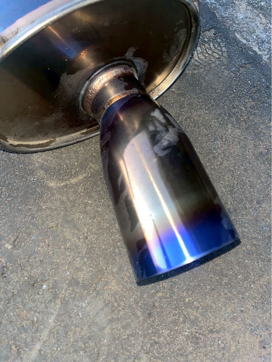 FD3S Rx7 フジツボ レガリスR 焼き色加工 マフラー 社外マフラー 車検対応 exhaust pipe_画像6