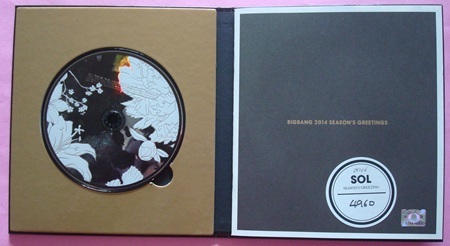 BIGBANG 2014 SEASON’S GREETINGS シーグリ より DVD ブックレット G-DRAGON TOP SOL D-LITE VI ジヨン トップ テソン スン ヨンべ 直筆_画像2