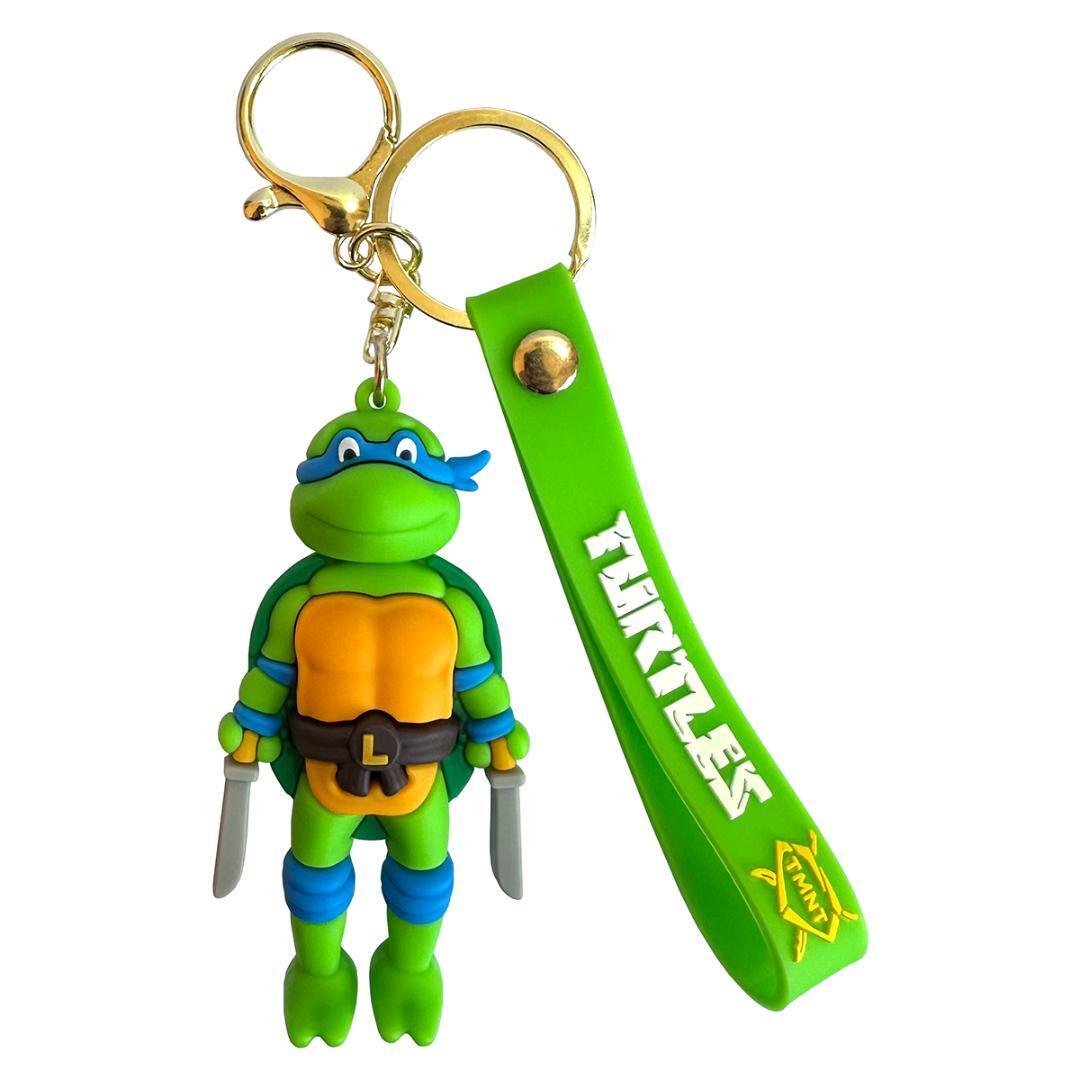  ninja ta-toruz эмблема брелок для ключа Leonardo голубой кольцо для ключей чай neiji Mu Tanto Ninja ta-toruzTMNT