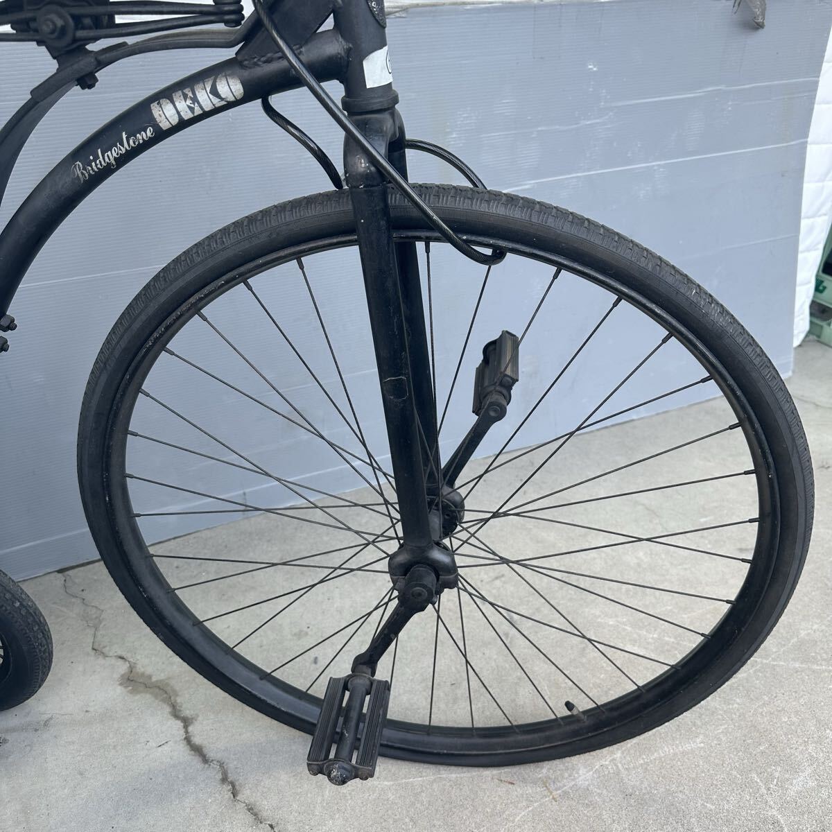 310 【希少】ブリヂストン ヴィンテージ 自転車 インテリア※ レトロ ※パンク※ ジャンク※現状品_画像5