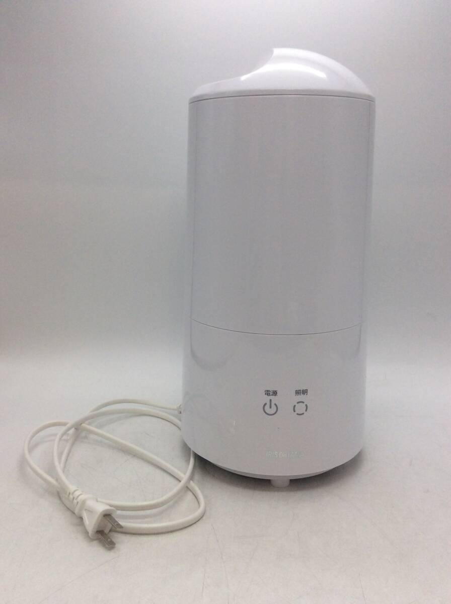 #8439　アイリスオーヤマ IRIS OHYAMA 超音波式加湿器 UHM-280B-W 電源確認済み_画像1