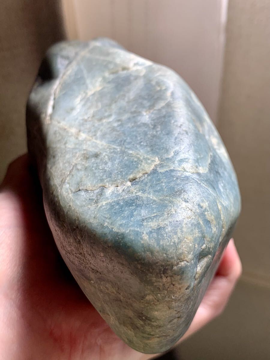 極上海石　海翡翠　糸魚川入りコン沢ひすい　原石水石根付国産鉱標本オパールトパーズ輝安鉱水晶ロードクロサイト入りコン沢ヒスイ化石隕石_画像3