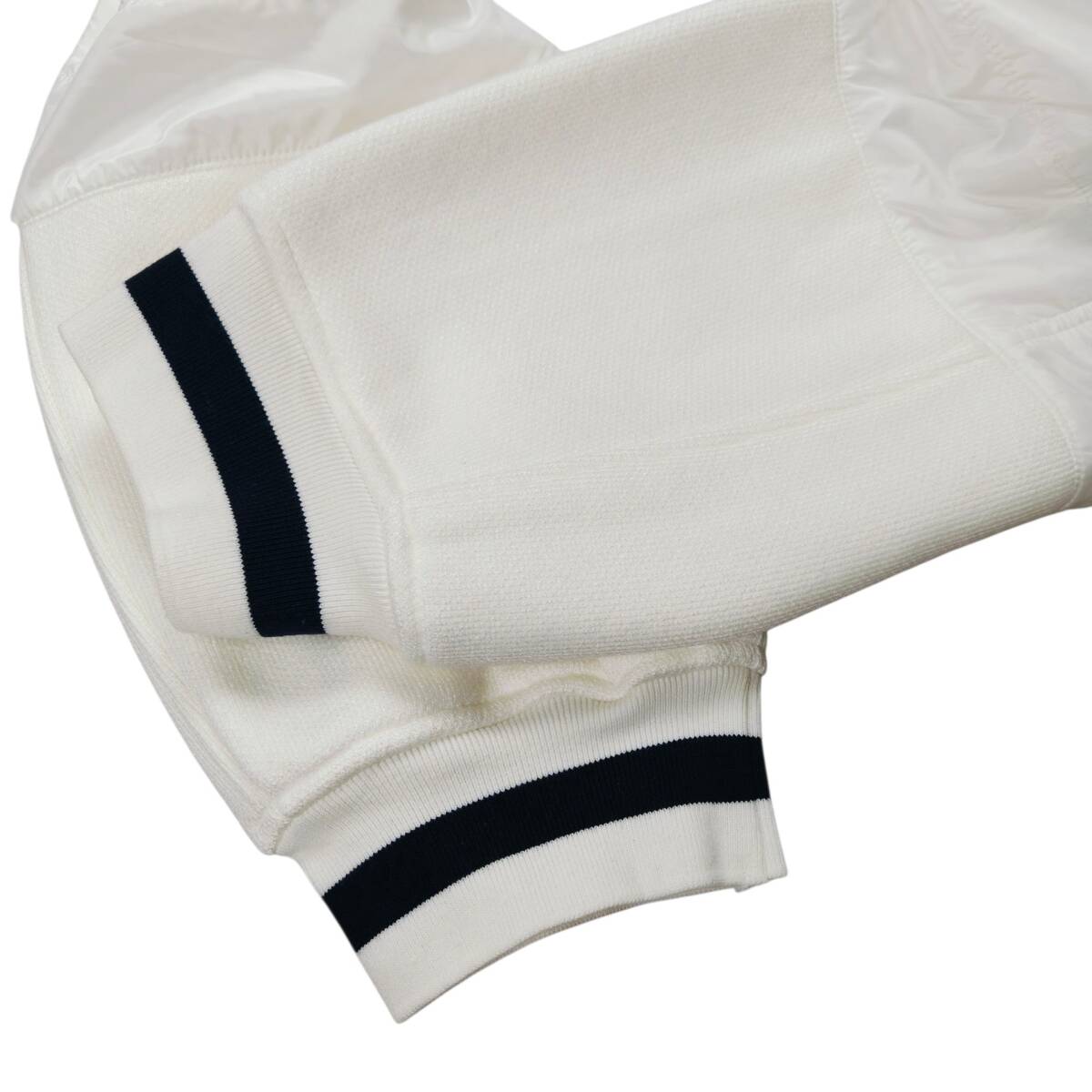 【未使用タグ付】MUTA MARINE ポーラテック パディングパンツ 5 (M相当) ホワイト POLARTEC 中綿 裾リブ 定価36,300円 メンズ マリン系_画像6