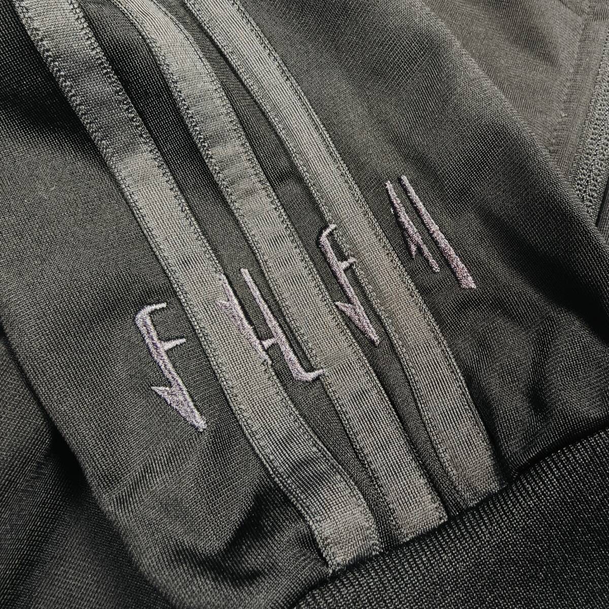 【極美品 サイズO】adidas × STAR WARS トラックジャケット 黒 IDEALジップ仕様 ブラック アディダス スターウォーズ_画像6