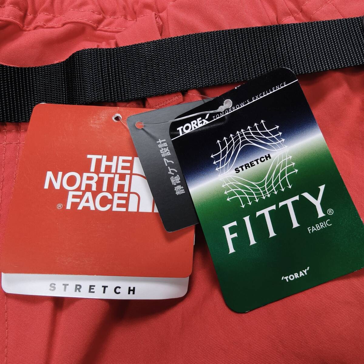 【未使用タグ付】THE NORTH FACE TREK PANT サイズL TNF レッド NT57014 ストレッチ 靜電ケア トレックパンツ ゴールドウィン