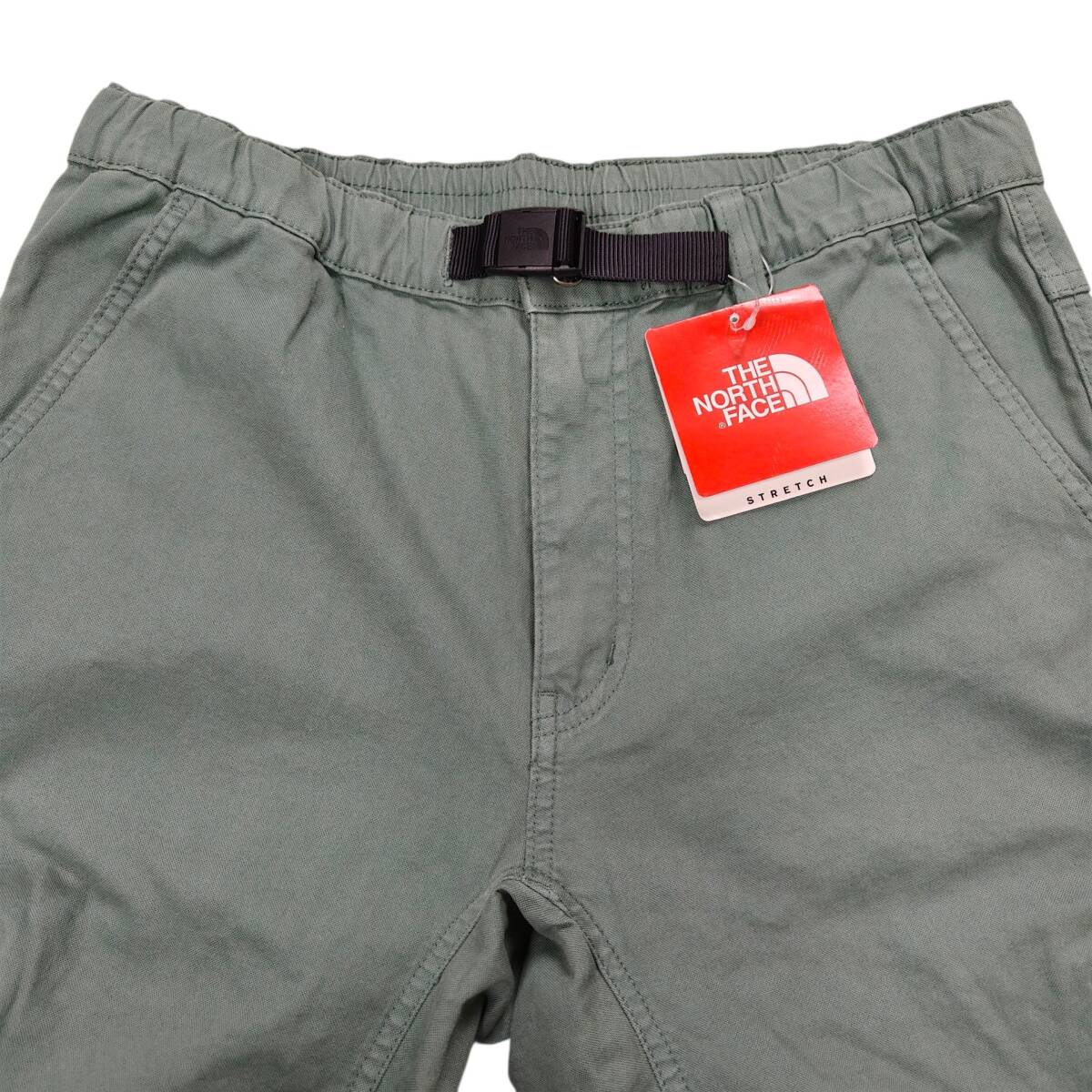 【未使用タグ付】THE NORTH FACE COTTON OX GAZELE PANT M NB31538 LW ローレルリースグリーン ゴールドウィン_画像3