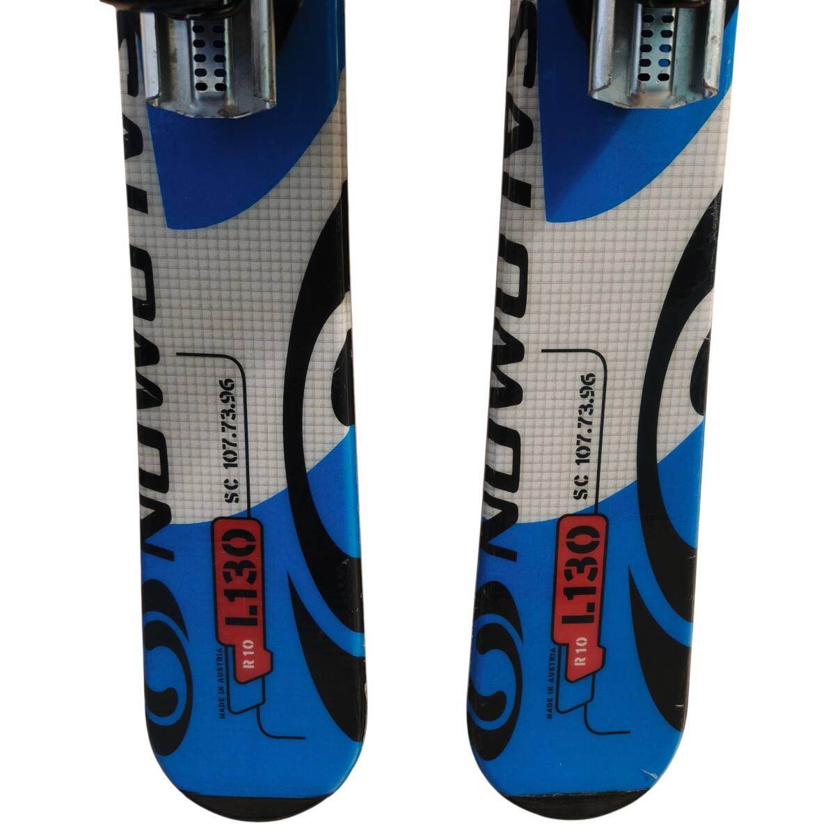 【SALOMON】VERSE 500 スキー板 130cm キッズ～ジュニア向け ビンディング付 Sympro C 509 サロモン_画像3