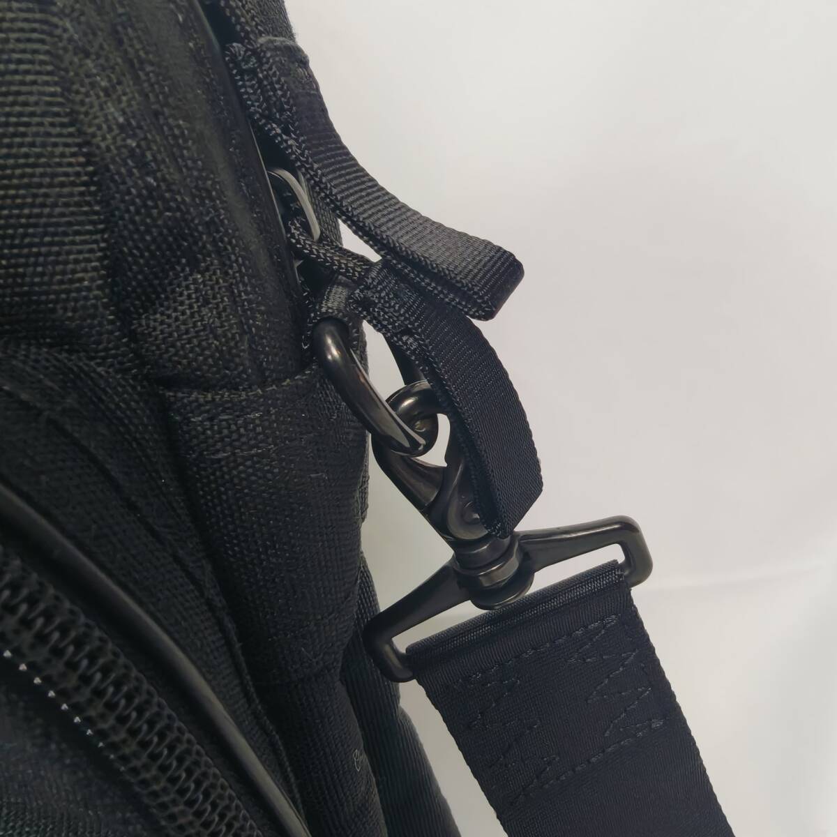 PORTER 2WAY ハイブリッド ブリーフケース 黒 ビジネスバッグ 吉田カバン CORDURA（コーデュラ）ナイロン ショルダーストラップ付_画像8