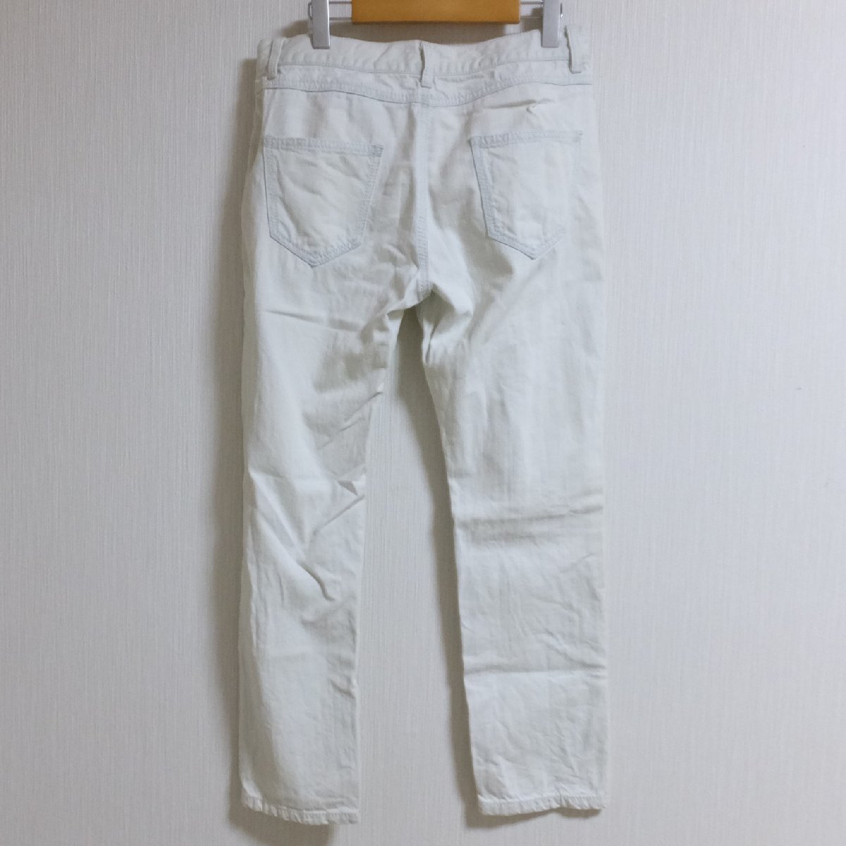 ◆163 Relation リレーション ホワイト デニム ジーンズ パンツ XL 【メ便】_画像4