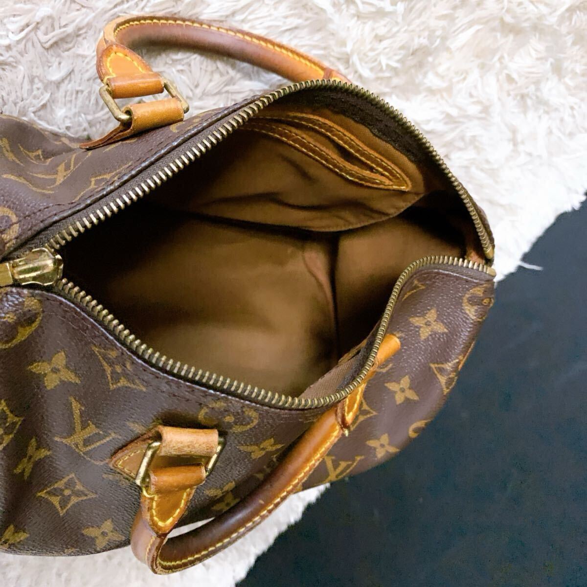 LOUIS VUITTON ルイ?ヴィトン モノグラム?スピーディ 25ミニボストン ハンドバッグ ブランド 良品/CTF5656722-佐100