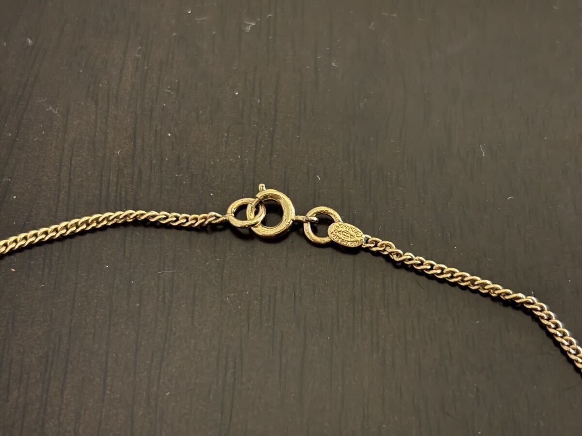 CHANEL シャネル ココマーク ハート ネックレス ヴィンテージ ゴールド_画像4
