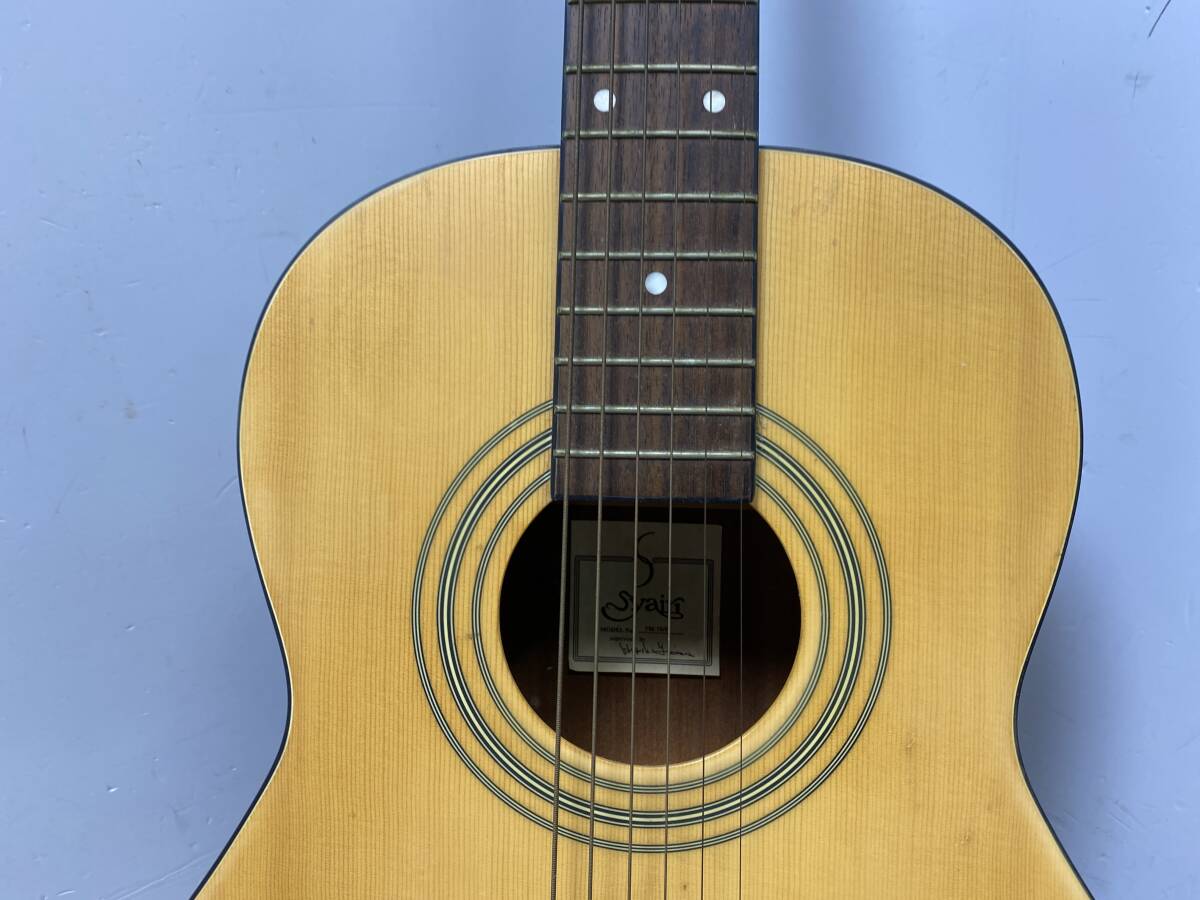 10/24★S.yairi ヤイリギター★YM-16/N アコースティックギター ミニギター【中古品/現状品/動作未確認】_画像5