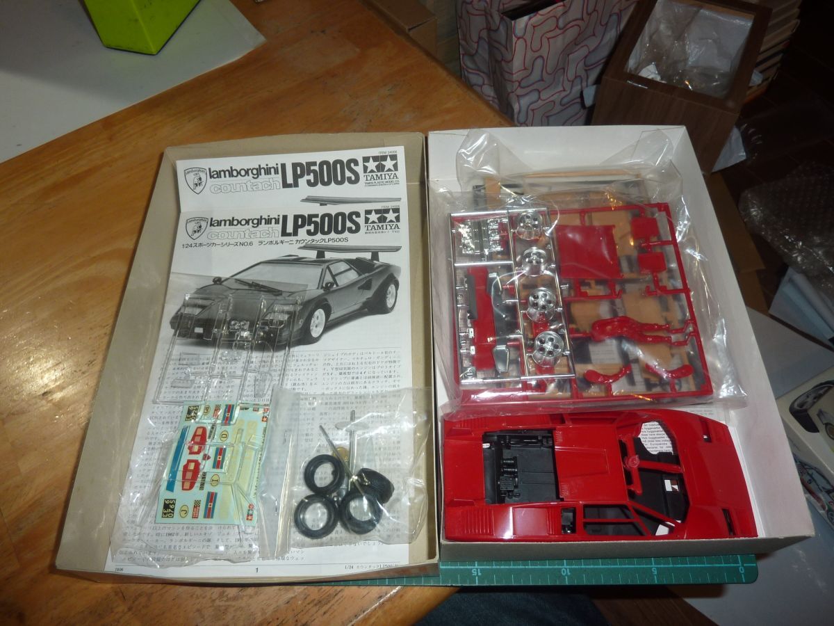 1/24 ランボルギーニ カウンタック LP500S タミヤ モーターライズ Lamborghini Countach LP500S_画像3