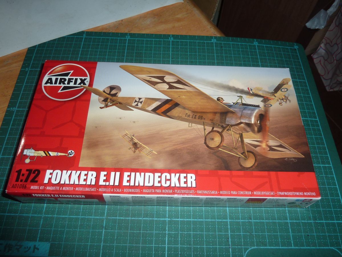送料¥185~☆1/72 フォッカー E.Ⅱ アインデッカー ドイツ単座単葉戦闘機 エアフィックス AIRFIX FOKKER EINDECKER_画像1