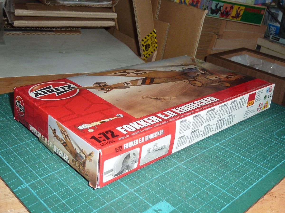 送料¥185~☆1/72 フォッカー E.Ⅱ アインデッカー ドイツ単座単葉戦闘機 エアフィックス AIRFIX FOKKER EINDECKER_画像2