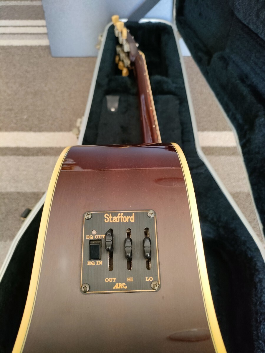 スタッフォード SAD-1000 初期型 アコースティックギター 黒沢楽器_画像4