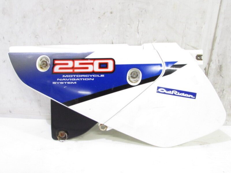 ジェベル250GPS SJ45A お買い得!! 純正 サイドカバー 左右SET 程度良好 検※ SJ44A DR250SEP DR250S DR250R DR250SH SHE DR350 200 164R16の画像2
