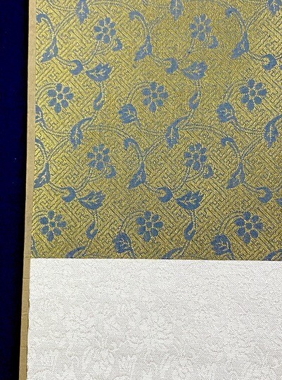 《中国語保証書添》可石「純金巻軸傳世名画　日々是好日」（箱イタミ大）栞添　詳細不詳　2969-4500_画像5