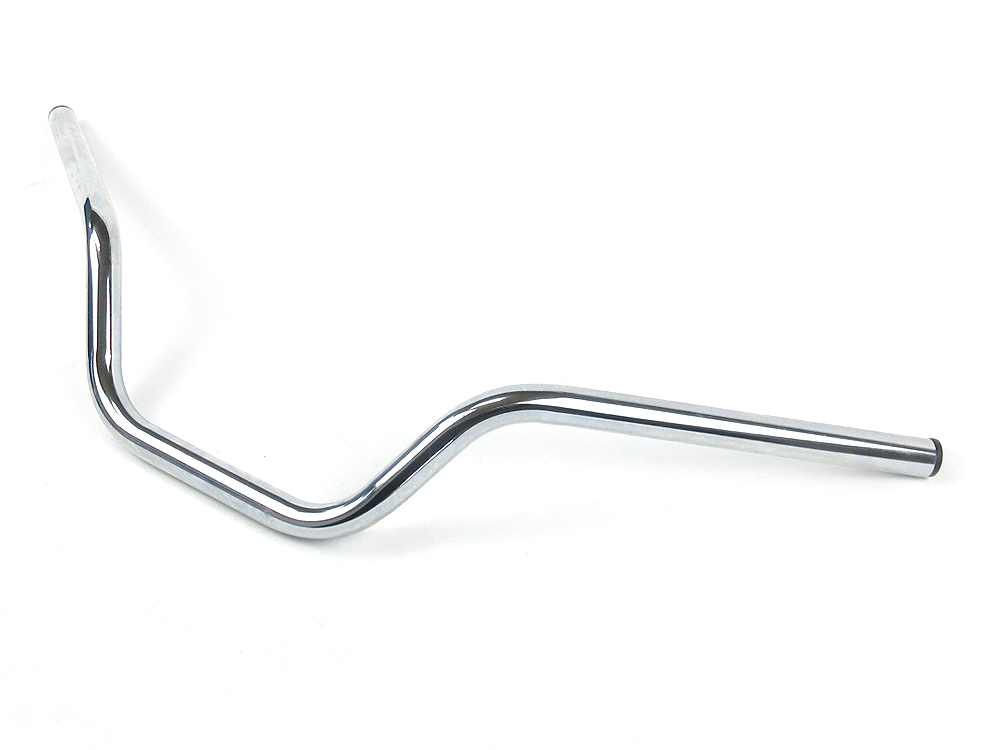 新品 ハンドルバー 高さ120mm スチール ピカピカメッキ / XJR400R XJR1200 XJR1300 RZ250R RZ350R TW250 セロー トリッカー WR250_画像2