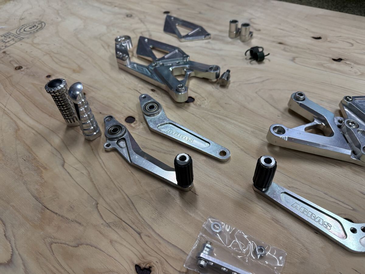 ヤマハ YZF-R6 2CO/13S AGRAS アグラス バックステップ 部品セット 欠品あり 中古品_画像7