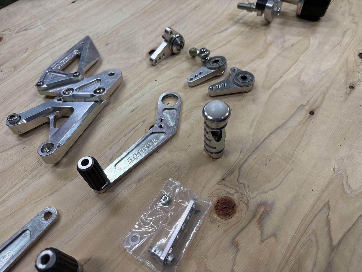 ヤマハ YZF-R6 2CO/13S AGRAS アグラス バックステップ 部品セット 欠品あり 中古品_画像8