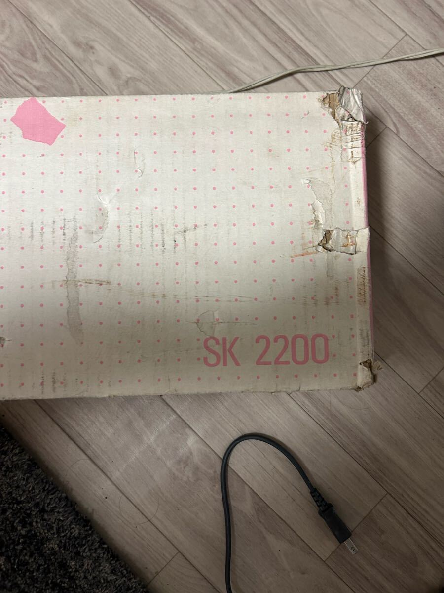 【SILVER REED】 SK2200 PAGE ONE is 編み機 編機 シルバー 現(xiàn)狀品（八尾志紀手渡し or 佐川急便著払い）