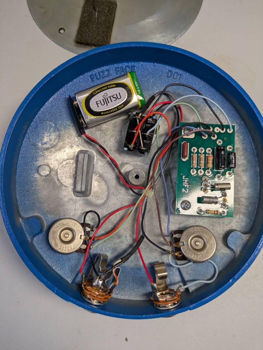 ファズフェイス FUZZ FACE エフェクター Dallas-Arbiter社 エフェクトペダル ファズ エレキベース エレキギター _画像3