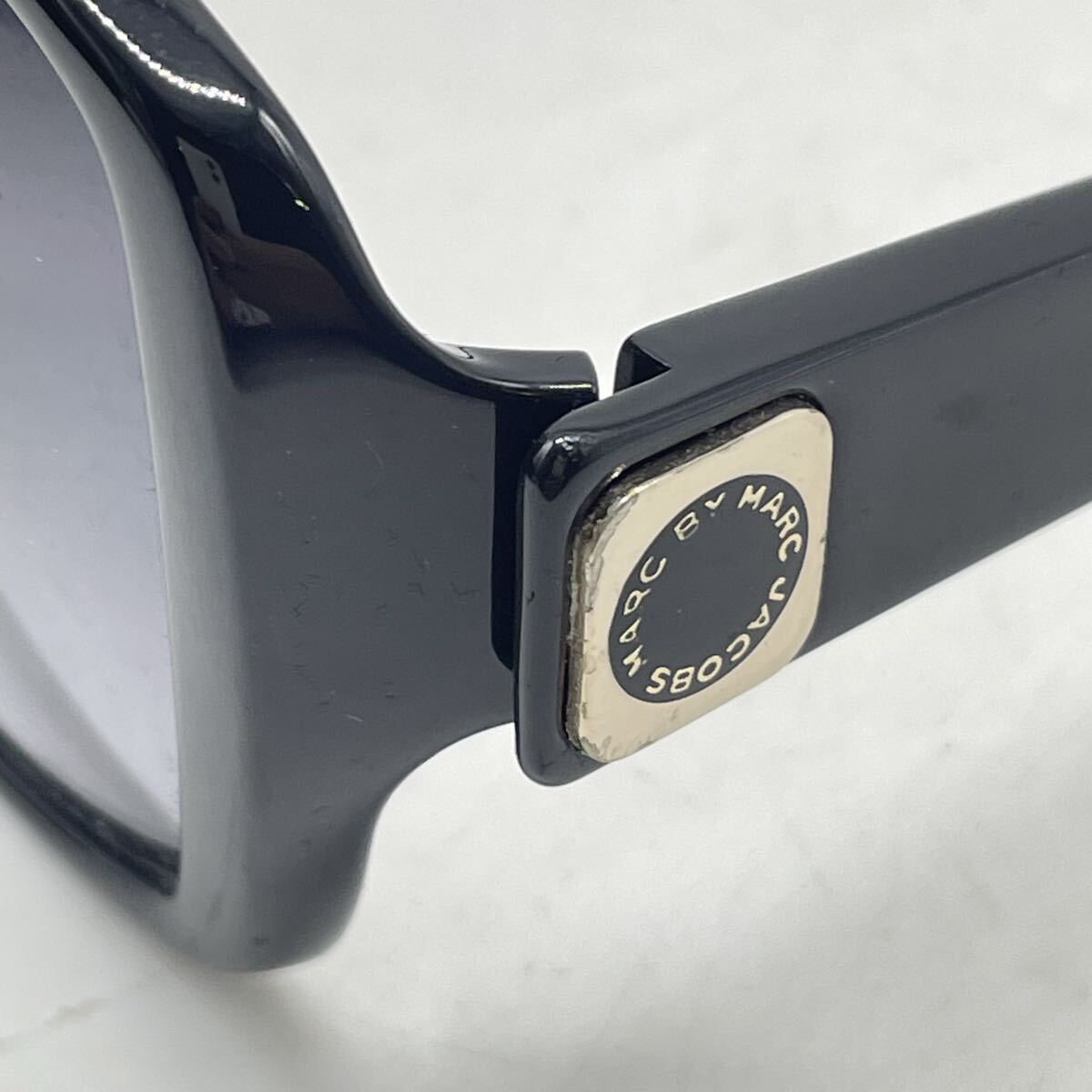 ● MARC BY JACOBS サングラス メガネ ブラック 眼鏡 ケース付き MMJ 145/F/S D28JJ 60 15 125\ MADE IN ITALY BL 2 マーク ジェイコブス_画像3