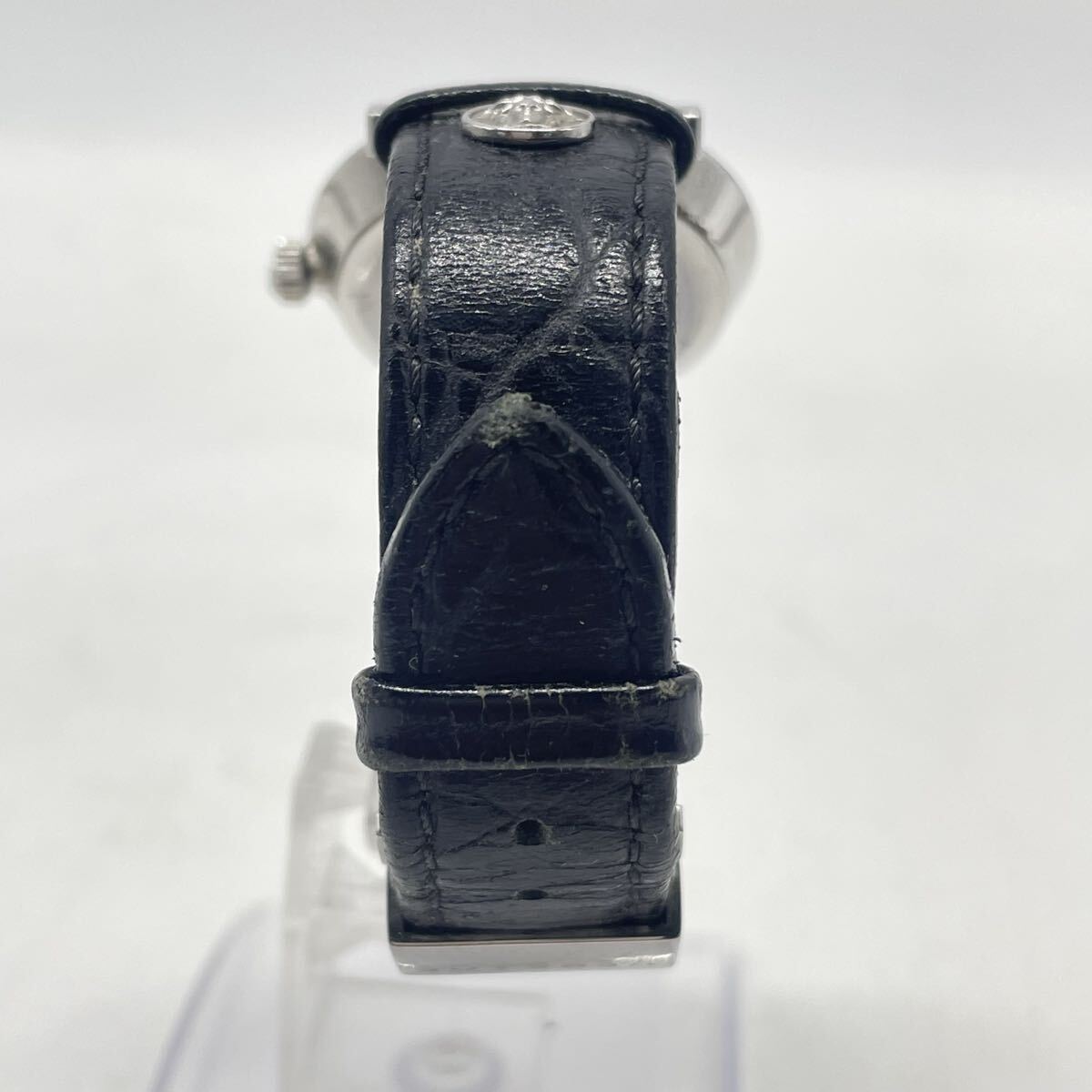 ◆ VERSACE ヴェルサーチ P5Q 091705540226 腕時計 現状写真参照 時計 ブラック シルバー 黒文字盤 SWISS MADE_画像6