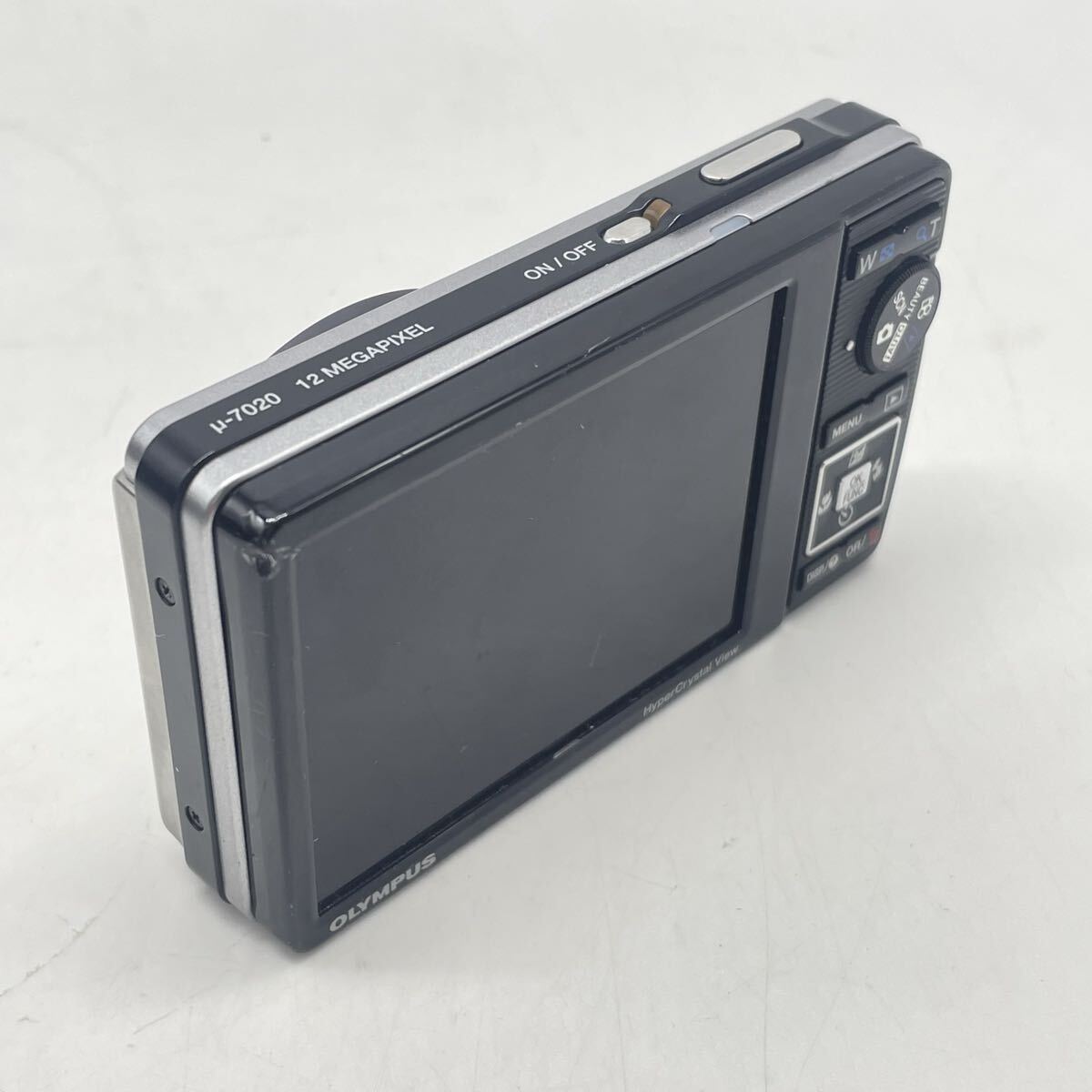 ● OLYMPUS μ オリンパス コンパクト デジタルカメラ デジタルカメラ デジカメ カメラ 充電器無し 通電未確認 ブルー シルバー ブラック_画像6