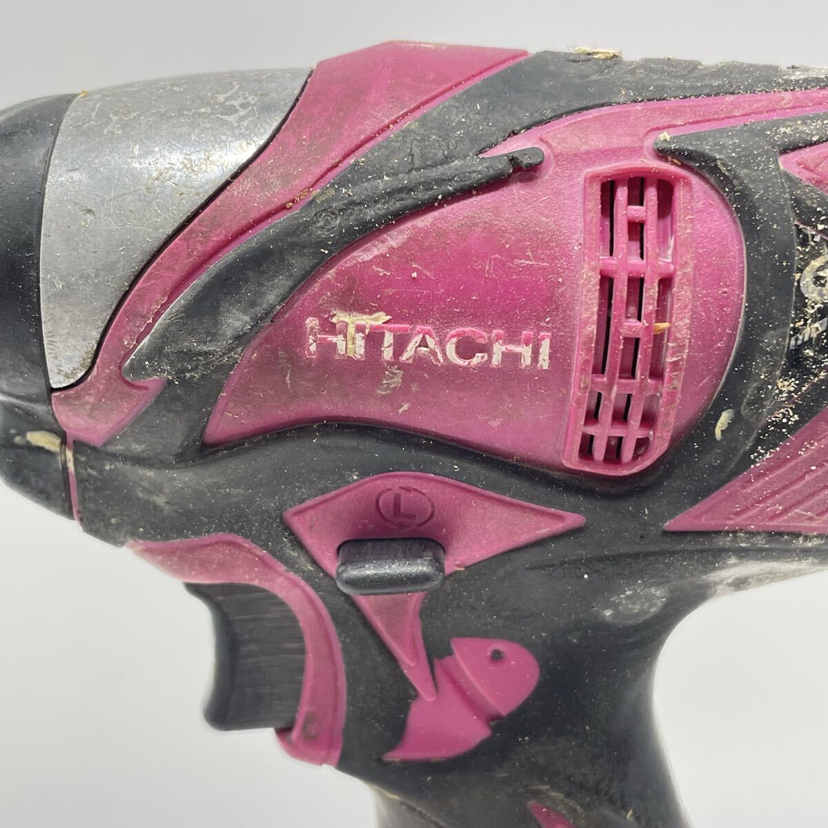 ◆ 日立工機 WH14DBAL2 HITACHI コードレスインパクトドライバー インパクト 日立 通電確認済み 工具 現状写真参照 付属品写真参照_画像3
