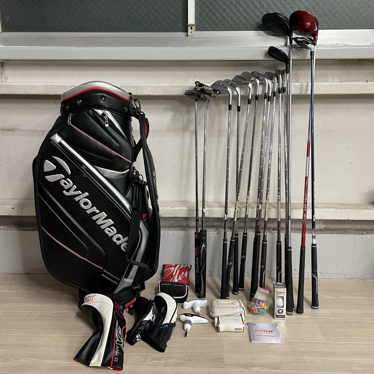 ● TaylorMade テーラーメイド VOKEY DESIGN SM8 ゴルフクラブ セット ゴルフバッグ 現状/付属品 写真参照 ドライバー アイアン パター_画像1