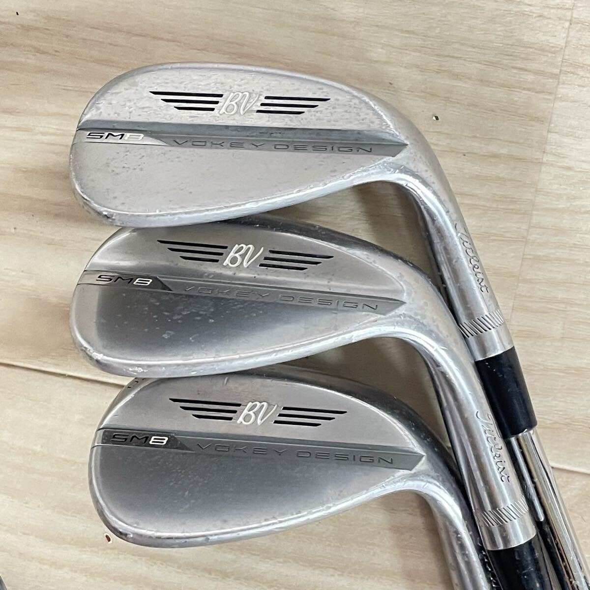 ● TaylorMade テーラーメイド VOKEY DESIGN SM8 ゴルフクラブ セット ゴルフバッグ 現状/付属品 写真参照 ドライバー アイアン パター_画像6