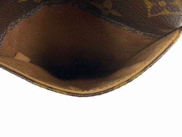 LOUIS VUITTON / ルイ・ヴィトン ポシェットガンジュ M51870 モノグラム ボディバッグ ブラウン_画像8