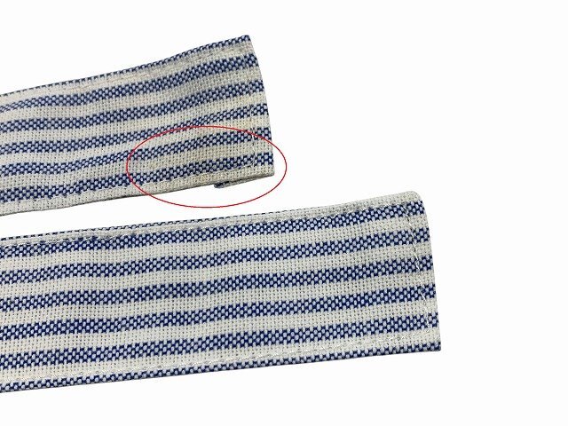 RALPH LAUREN/ラルフローレン エプロン 日本製 綿100% ホワイト/ライトブルー_画像9