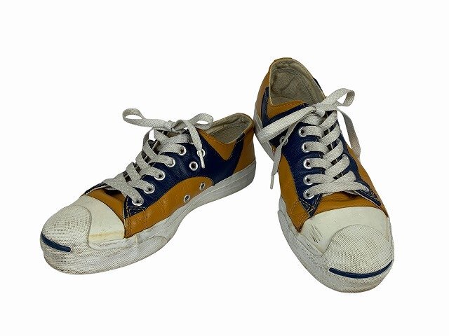 CONVERSE / コンバース Jack Purcell Larry 90`s ジャックパーセルラリー 1H9709 サイズ : 24cm スニーカー キャメル/ネイビー_画像1