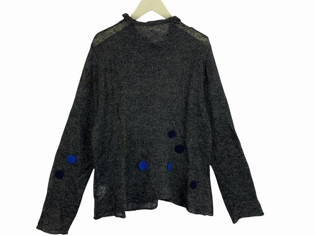 慈雨 / ジウ マツオインターナショナル センソユニコ カットソー 薄手 レディース サイズ : 40 グレー/ブルー